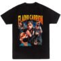 Playera Negra Hombre Eladio Carrion Casual Urbano