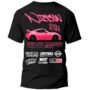 Playera Autos Negra Hombre Nissan 370Z Casual Urbano
