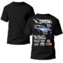 Playera Autos Negra Hombre Nissan Skyline GT-R R34 Casual Urbano