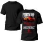 PRayo Doble Playera Autos Negra Hombre Porsche 911 GT3 RS Casual Urbano