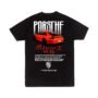 PRojo Playera Playera Autos Negra Hombre Porsche 911 GT3 RS Casual Urbano