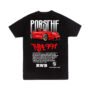 Playera Autos Negra Hombre Porsche Type 991 Casual Urbano