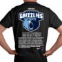 Grizzlies Playera Modelo Playera Negra Hombre Memphis Grizzlies Casual Urbano