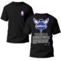 Playera Negra Hombre Charlotte Hornets Casual Urbano