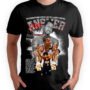 Iverson4 2 Playera Negra Hombre Allen Iverson Casual Urbano