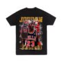 Playera Negra Hombre Michael Jordan Casual Urbano