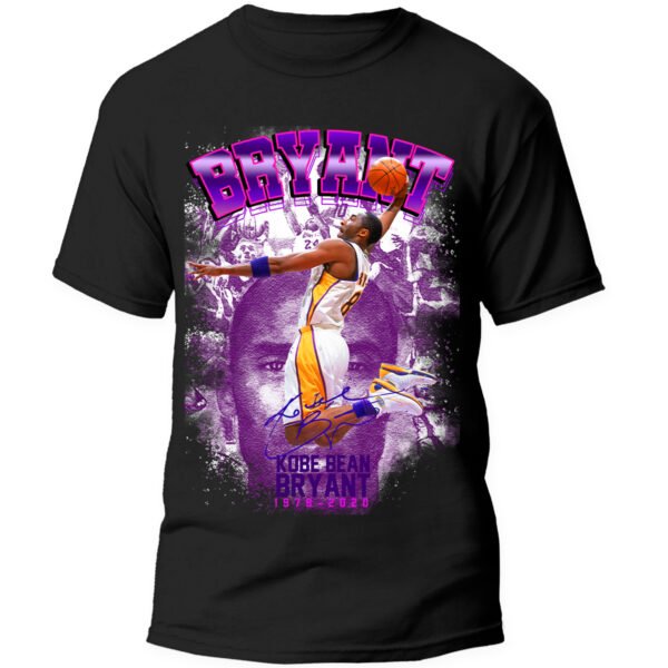 Playera Negra Hombre Kobe Bryant Casual Urbano