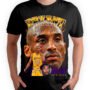KB10 2 Playera Negra Hombre Kobe Bryant Casual Urbano