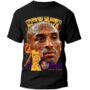 KB10 3 Playera Negra Hombre Kobe Bryant Casual Urbano