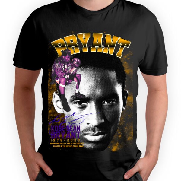 KB11 2 Playera Negra Hombre Kobe Bryant Casual Urbano