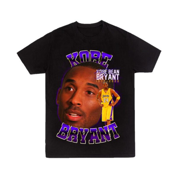 KB14 1 Playera Negra Hombre Kobe Bryant Casual Urbano