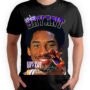 KB16 2 Playera Negra Hombre Kobe Bryant Casual Urbano