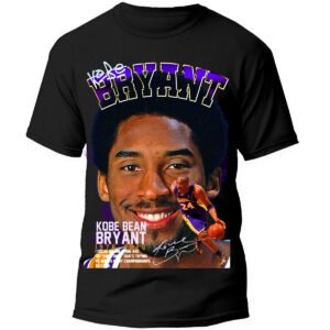 KB16 3 Playera Negra Hombre Kobe Bryant Casual Urbano