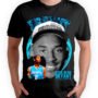 KB6 2 Playera Negra Hombre Kobe Bryant Casual Urbano