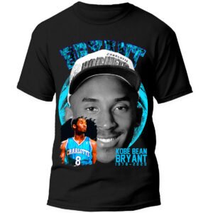 KB6 3 Playera Negra Hombre Kobe Bryant Casual Urbano