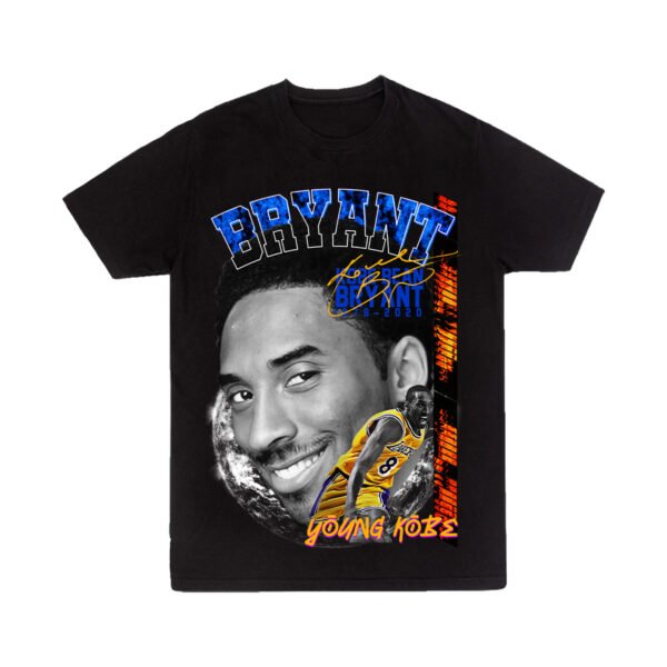 Playera Negra Hombre Kobe Bryant Casual Urbano