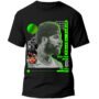 KI 1 Playera Negra Hombre Kyrie Irving Casual Urbano