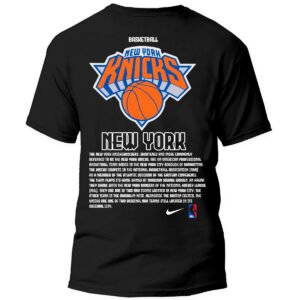 Knicks Espalda Playera Negra Hombre New York Knicks Casual Urbano