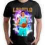 Lamelo 2 Playera Negra Hombre LaMelo Ball Casual Urbano