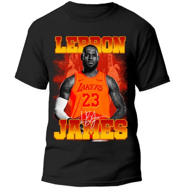 Lebron 2 1 Playera Negra Hombre Lebron James Casual Urbano