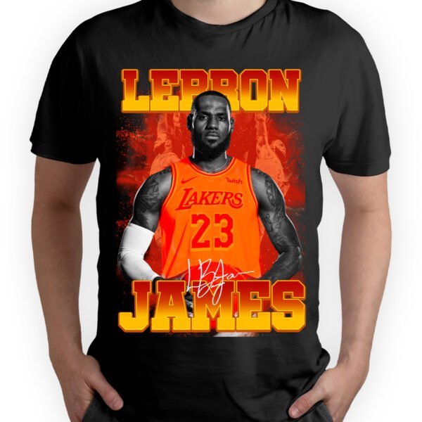 Lebron 2 2 Playera Negra Hombre Lebron James Casual Urbano