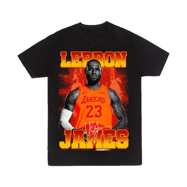 Lebron 2 3 Playera Negra Hombre Lebron James Casual Urbano