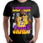 Lebron 2 Playera Negra Hombre Lebron James Casual Urbano