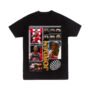 MJ 3 Playera Negra Hombre Michael Jordan Casual Urbano