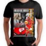 Playera Negra Hombre Michael Jordan Casual Urbano