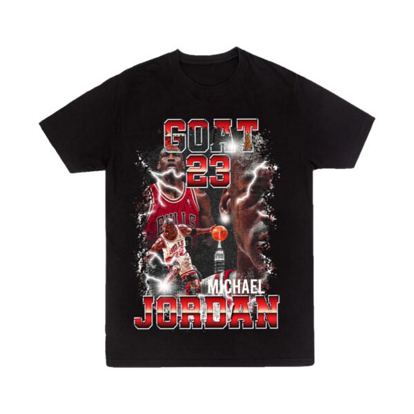 Playera Negra Hombre Michael Jordan Casual Urbano