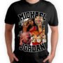 MJ5 2 Playera Negra Hombre Michael Jordan Casual Urbano