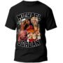 MJ5 3 Playera Negra Hombre Michael Jordan Casual Urbano
