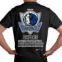 Playera Negra Hombre Dallas Mavericks Casual Urbano