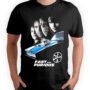 Playera Negra Hombre Rápidos y Furiosos Casual Urbano