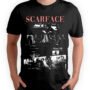 Playera Negra Hombre Scarface Casual Urbano