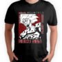 Playera Anime Negra Hombre Dragon Ball Z Casual Urbano