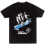Playera Negra Hombre Rápidos y Furiosos Casual Urbano