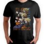 Playera Anime Negra Hombre Dragon Ball Z Casual Urbano