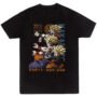 Playera Anime Negra Hombre Dragon Ball Z Casual Urbano