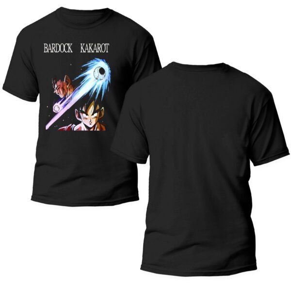 Playera Anime Negra Hombre Dragon Ball Z Casual Urbano