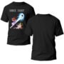 Playera Anime Negra Hombre Dragon Ball Z Casual Urbano