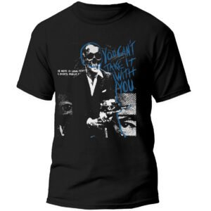 Playera Negra Hombre Scarface Casual Urbano