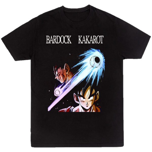 Playera Anime Negra Hombre Dragon Ball Z Casual Urbano