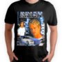 Playera Negra Hombre Rápidos y Furiosos Casual Urbano