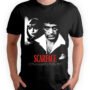 Playera Negra Hombre Scarface Casual Urbano