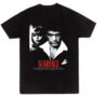 Playera Negra Hombre Scarface Casual Urbano