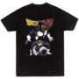 Playera Anime Negra Hombre Dragon Ball Z Casual Urbano