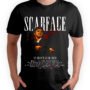 Mesa de trabajo 27-100 Playera Negra Hombre Scarface Casual Urbano