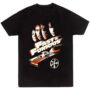 Mesa de trabajo 4-100 Playera Negra Hombre Rápidos y Furiosos Casual Urbano