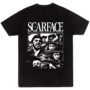 Mesa de trabajo 4-100 Playera Negra Hombre Scarface Casual Urbano